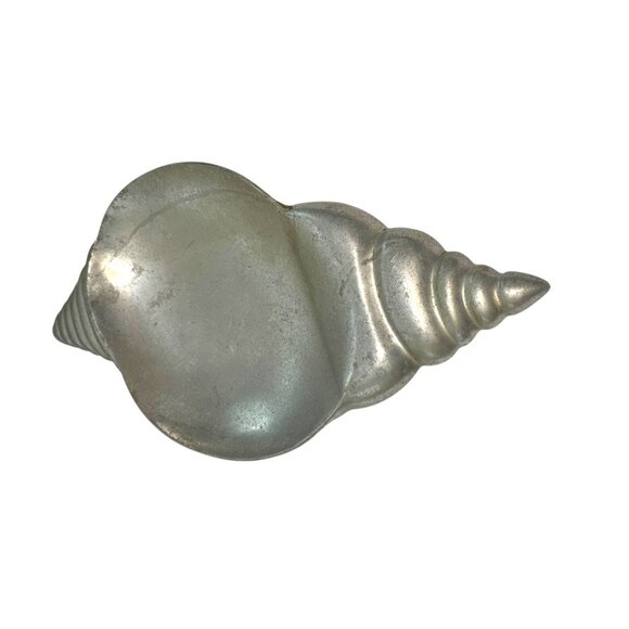 Vintage Paradigm Studios Cast Aluminum Sea Shell Catch All Decorative Dish - Picture 5 of 10